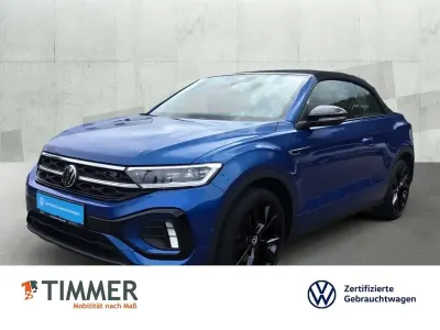 Gebraucht VW T-Roc Cabriolet R-line 150 PS (110 kW) 2023 Blau Cabrio