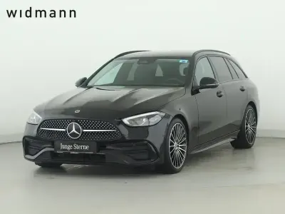 Gebraucht Mercedes C300 AMG 265 PS (194 kW) 2023 Metalliclack obsidianschwarz Kombi