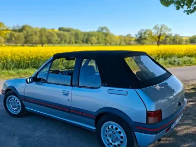 Gebraucht Peugeot 205 102 PS (75 kW) 1992 Silber Cabrio