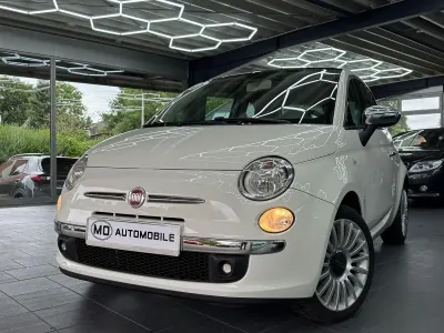 Gebraucht Fiat 500 Lounge 69 PS (50 kW) 2012 Weiß Kleinwagen