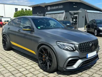 Gebraucht Mercedes GLC63 AMG AMG Edition 1 510 PS (375 kW) 2018 Grau Coupé