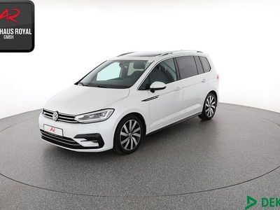 Gebraucht VW Touran Sport 190 PS (139 kW) 2018 Oryxweiß perlmutteffekt Van / Kleinbus