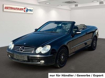 Gebraucht Mercedes CLK500 Avantgarde 306 PS (225 kW) 2003 Schwarz Cabrio