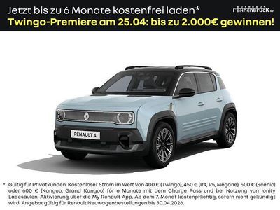 Nouă Renault 4 E-Tech Iconic 110 kW (150 CP) 2026 Albastru SUV