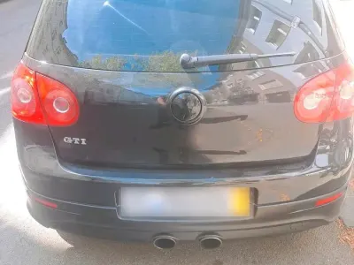 Usata VW Golf GTI 211 CV (155 kW) 2005 Nero Coupé
