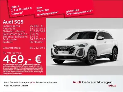 Gebraucht Audi SQ5 Ambiente 367 PS (269 kW) 2025 Arkonaweiß SUV