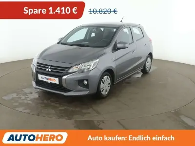 Begagnad Mitsubishi Space Star Spirit 71 HK (52 kW) 2022 Grå Halvkombi