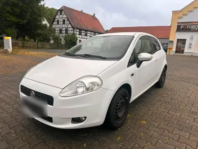 Gebraucht Fiat Punto 2009 Weiß Kleinwagen