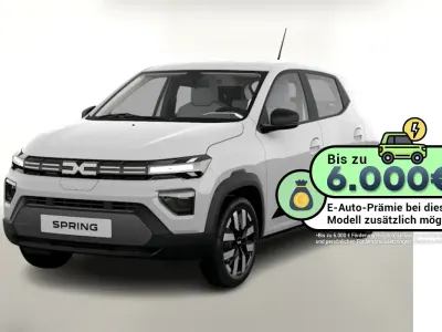 Neu Dacia Spring Expression 52 kW (71 PS) 2026 Weiss Kleinwagen