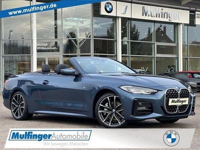 Gebraucht BMW 430 Cabriolet M Sport 245 PS (180 kW) 2023 Arctic race blue (metallic) Cabrio