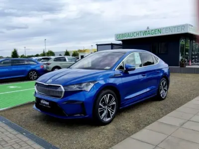 Gebraucht Skoda Enyaq iV Suite 210 kW (286 PS) 2024 Raceblau metallic (blau) SUV