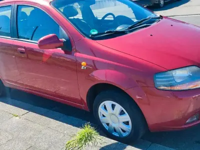 Usata Chevrolet Kalos 69 CV (50 kW) 2006 Rosso Berlina