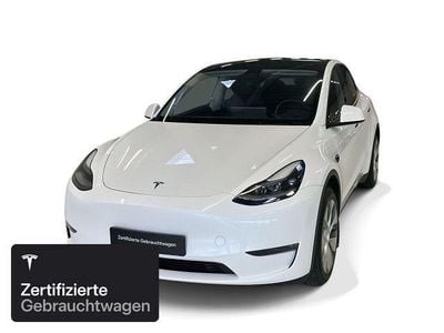 Gebraucht Tesla Model Y Long Range AWD 258 kW (351 PS) 2023 Pearl white multicoat SUV