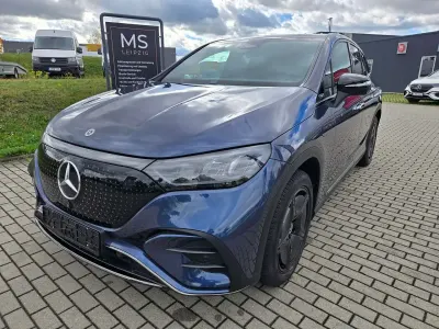Brugt Mercedes EQE300 AMG line 180 kW (245 HK) 2024 Blå SUV