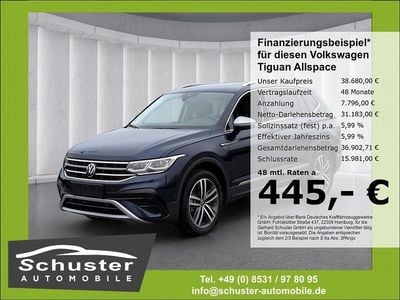 Gebraucht VW Tiguan Allspace Elegance 190 PS (139 kW) 2024 Blau SUV