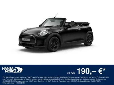 Gebraucht Mini ONE 102 PS (75 kW) 2021 Schwarz / midnight black (metallic) Kleinwagen