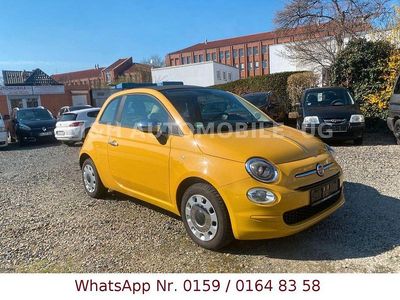 Usata Fiat 500 Pop Star 69 CV (50 kW) 2017 Giallo Cabrio