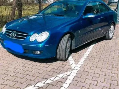 Gebraucht Mercedes CLK500 Avantgarde 306 PS (225 kW) 2005 Blau Coupé