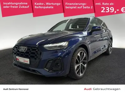 Gebraucht Audi SQ5 Ambiente 341 PS (250 kW) 2023 Navarrablau metallic SUV