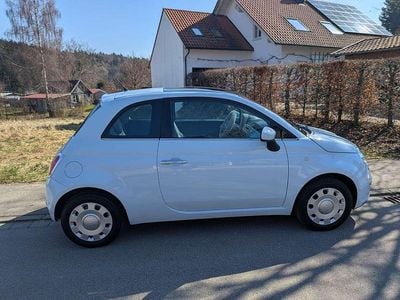 Gebraucht Fiat 500 Lounge 69 PS (50 kW) 2009 Blau Cabrio