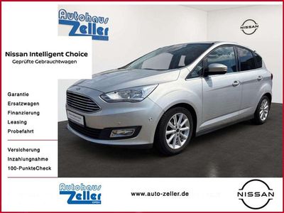 Gebraucht Ford C-MAX Titanium 125 PS (91 kW) 2016 Polarsilber metallic Van / Kleinbus