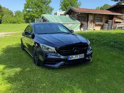 Gebraucht Mercedes CLA45 AMG AMG 381 PS (280 kW) 2017 Blau Limousine