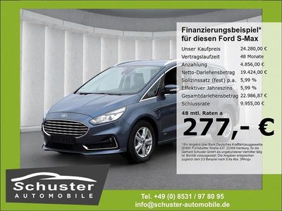 Gebraucht Ford S-MAX Titanium 190 PS (139 kW) 2022 Blau Van / Kleinbus