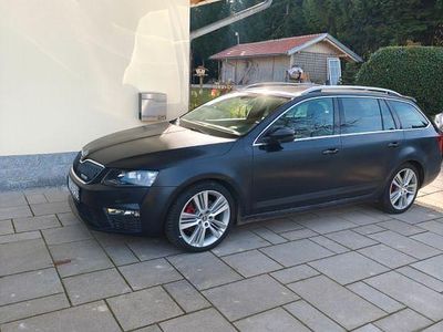 Gebraucht Skoda Octavia RS 184 PS (135 kW) 2017 Schwarz Kombi