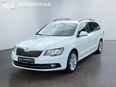 Gebraucht Skoda Superb Ambition 160 PS (117 kW) 2015 Weiß Kombi