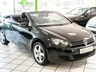Gebraucht VW Golf Cabriolet 105 PS (77 kW) 2013 Schwarz Cabrio
