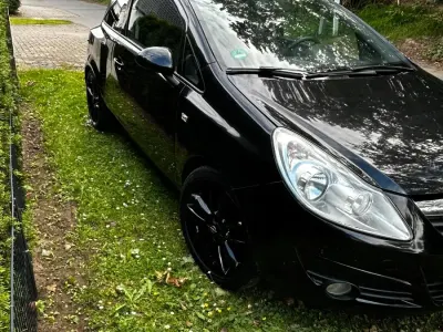 Gebraucht Opel Corsa OPC 87 PS (63 kW) 2010 Schwarz Kleinwagen