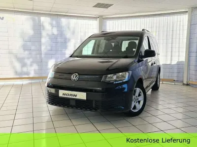 Gebraucht VW Caddy Basis 122 PS (89 kW) 2022 Schwarz Van / Kleinbus