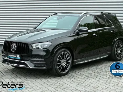 Gebraucht Mercedes GLE580 AMG 489 PS (359 kW) 2021 Obsidianschwarz  lack SUV
