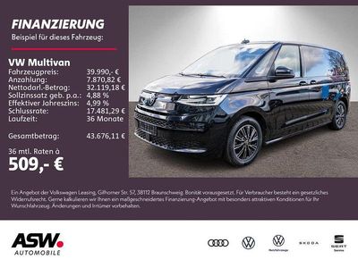 Schwarz Gebraucht 2022 VW Multivan Van | 39.990 € (Superpreis)