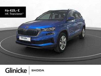 Raceblau metallic Gebraucht 2025 Skoda Karoq Selection SUV | 31.981 € (Fairer Preis)