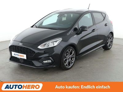 Gebraucht Ford Fiesta ST-Line 125 PS (91 kW) 2018 Schwarz Kleinwagen
