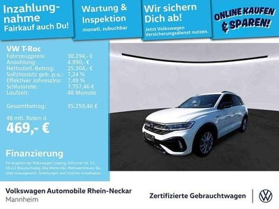 Gebraucht VW T-Roc R 300 PS (220 kW) 2022 Weiß SUV