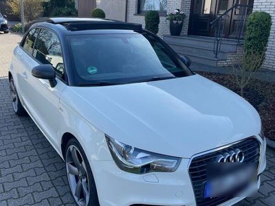 gebraucht Audi A1 wunderschöner1.2 TFSI S line Creme Weiß