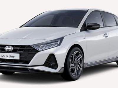 Neu Hyundai i20 N Line 101 PS (74 kW) 2025 Atlas weiß Limousine