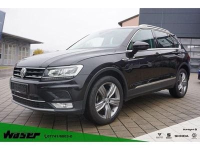 Schwarz Gebraucht 2017 VW Tiguan Highline SUV | 21.950 € (Teuer)
