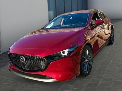 Neu Mazda 3 Exclusive 140 PS (102 kW) 2025 Soul red crystal m Limousine