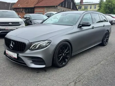 Gebraucht Mercedes E220 AMG 194 PS (142 kW) 2017 Weiß Kombi