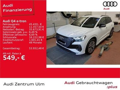 Usata Audi e-tron S-Line 250 kW (340 CV) 2024 Bianco SUV