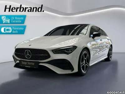 Gebraucht Mercedes CLA200 AMG line 163 PS (119 kW) 2024 Polarweiß uni Kombi