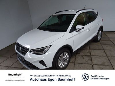 Gebraucht Seat Arona Style 95 PS (69 kW) 2023 Weiß / "nevada" weiss SUV