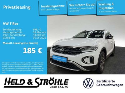 Second-hand VW T-Roc Goal 116 CP (85 kW) 2025 Alb SUV