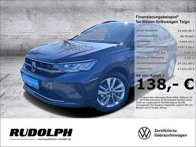 Gebraucht VW Taigo Move 150 PS (110 kW) 2024 Rauchgrau metallic SUV