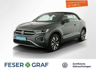 Gebraucht VW T-Roc Cabriolet Move 150 PS (110 kW) 2025 Rauchgrau metallic Cabrio