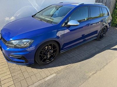 Usata VW Golf VII R 310 CV (228 kW) 2017 Blu Station wagon