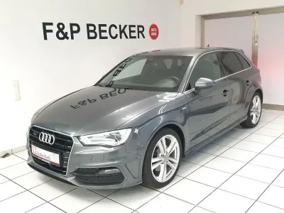 Używany Audi A3 S-Line 184 KM (135 kW) 2014 Szary Sedan/Limuzyna